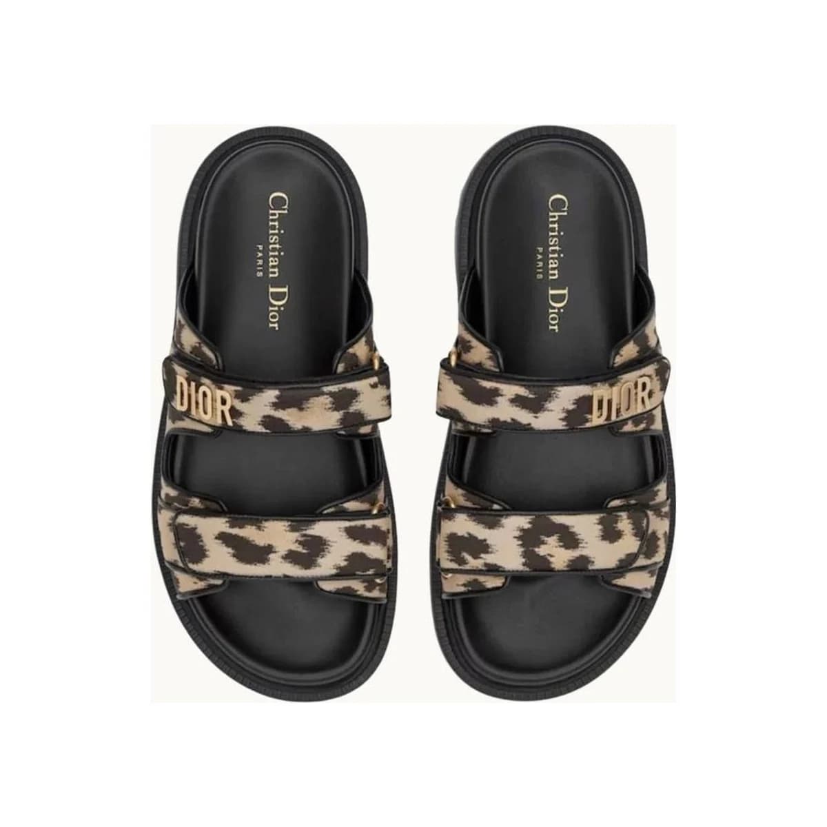 ADORA LEOPARD SANDALS
