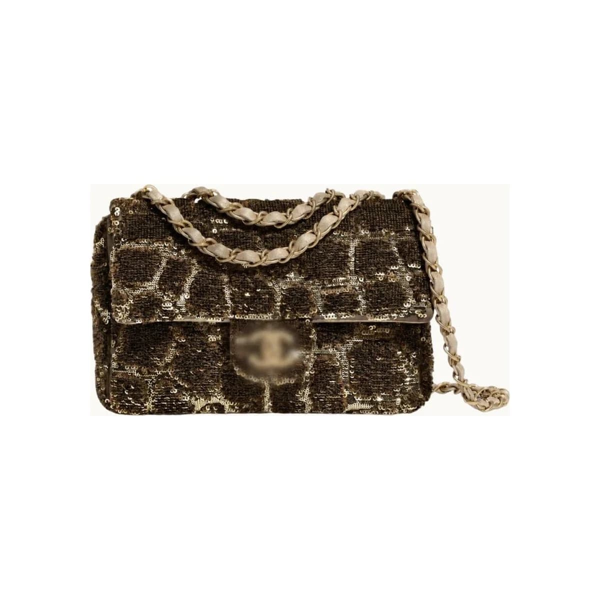 BROWN PATTERN BAG