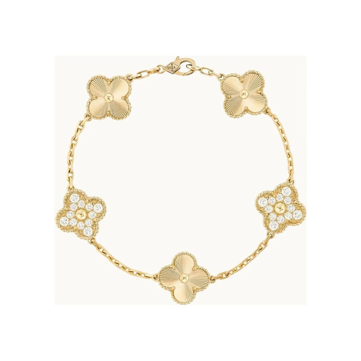CLEAVE HALF DIAMOND BRACELET