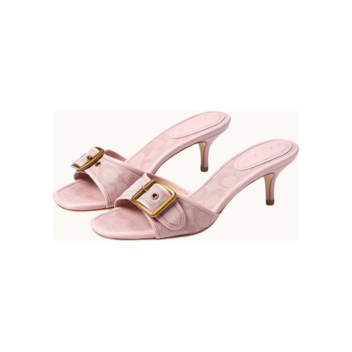 CO PINK KITTEN HEELS