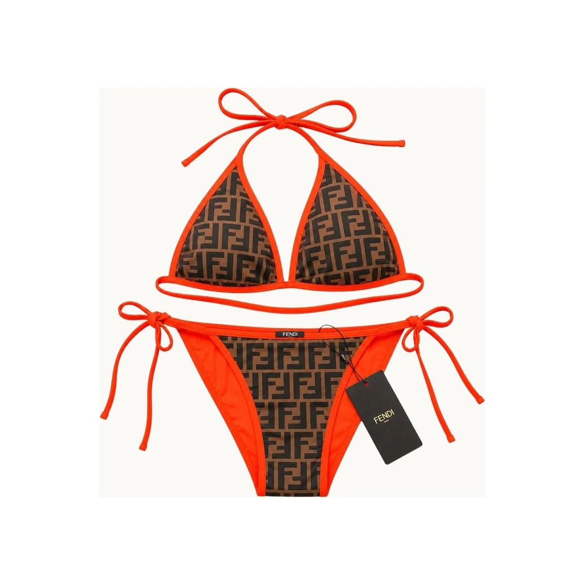 FF ORANGE NOLA BIKINI