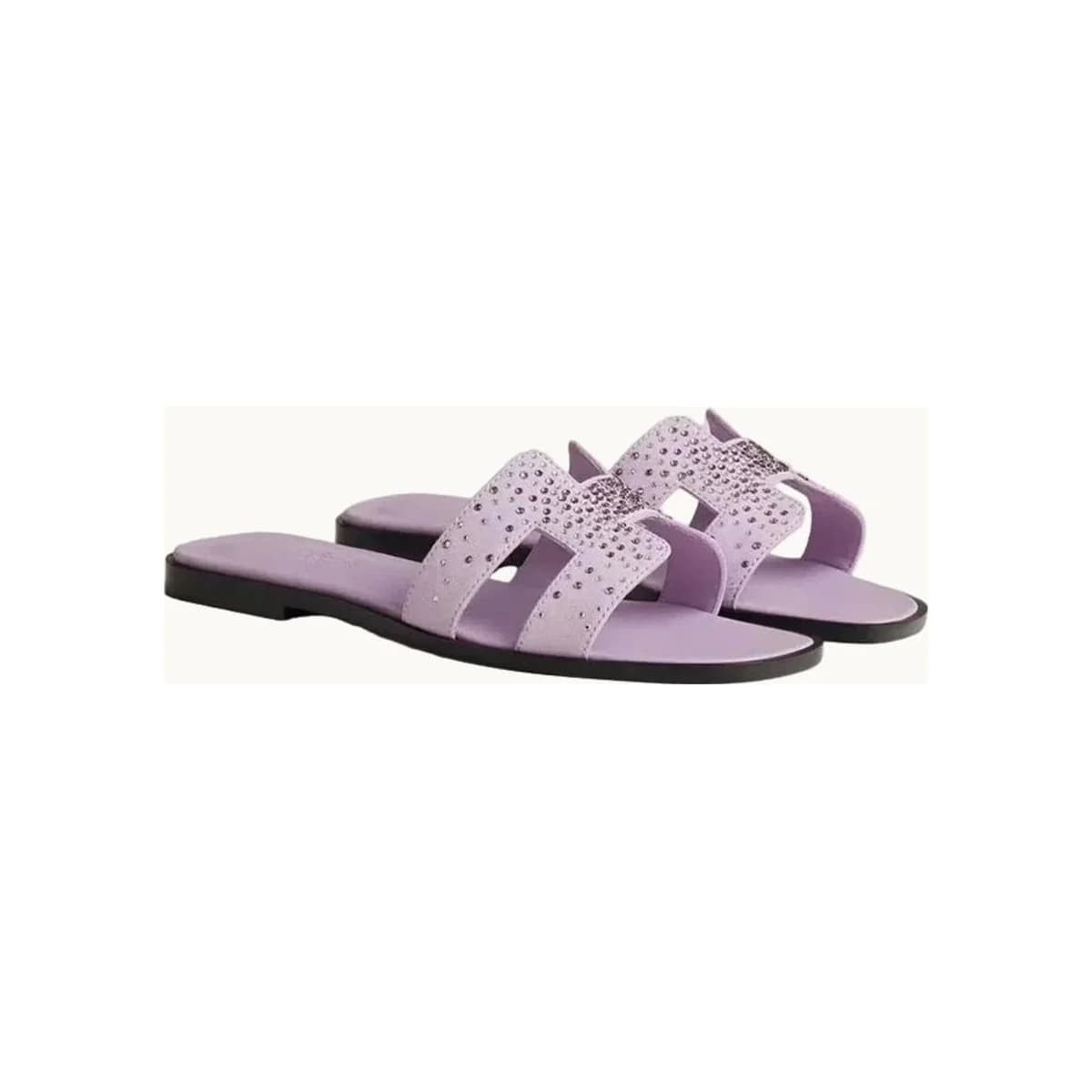HÈR LILAC SPARKLE SANDALES