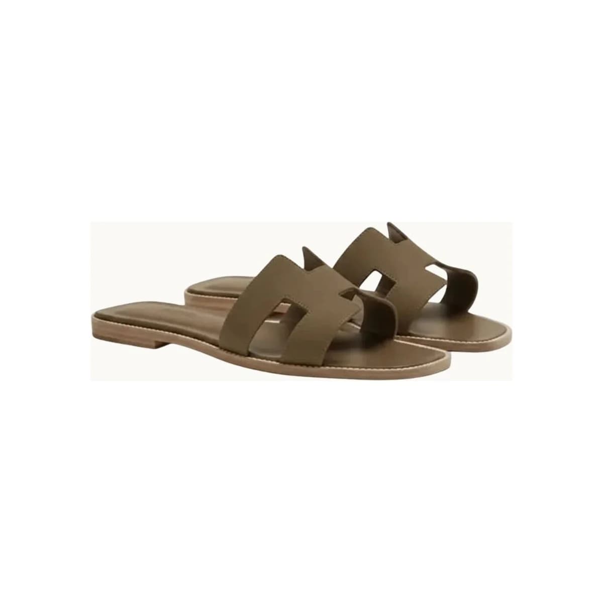 HÈR TAUPE SANDALES