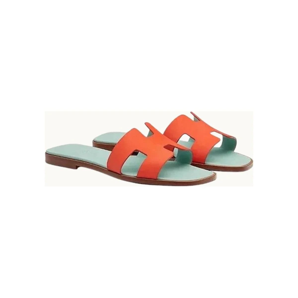 HÈR TIFFANY ORANGE SANDALES