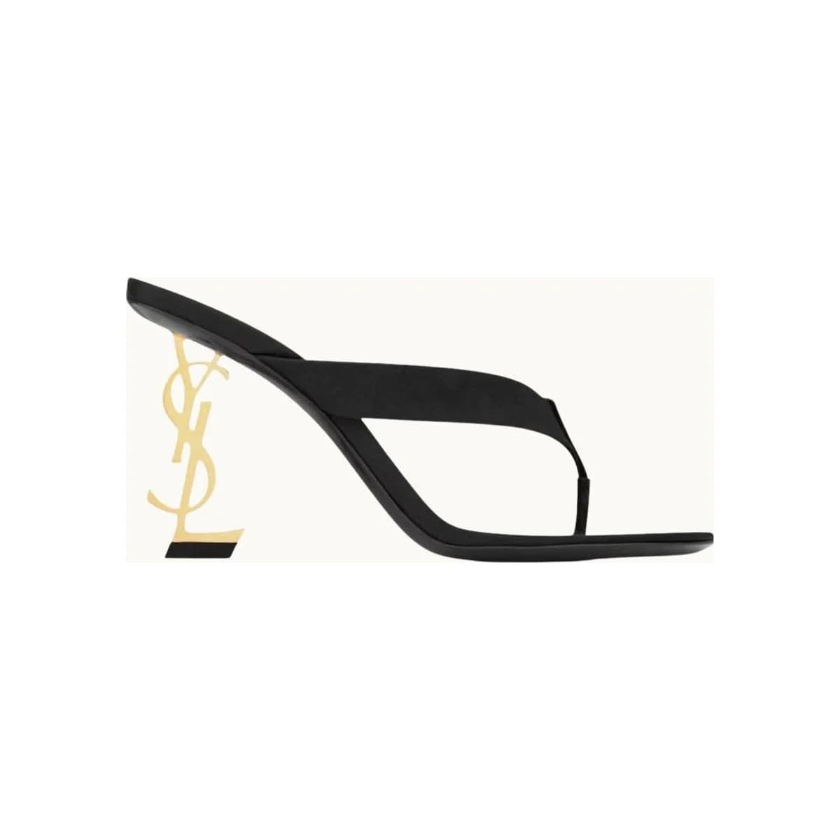 LAURA HEEL LOGO MULES