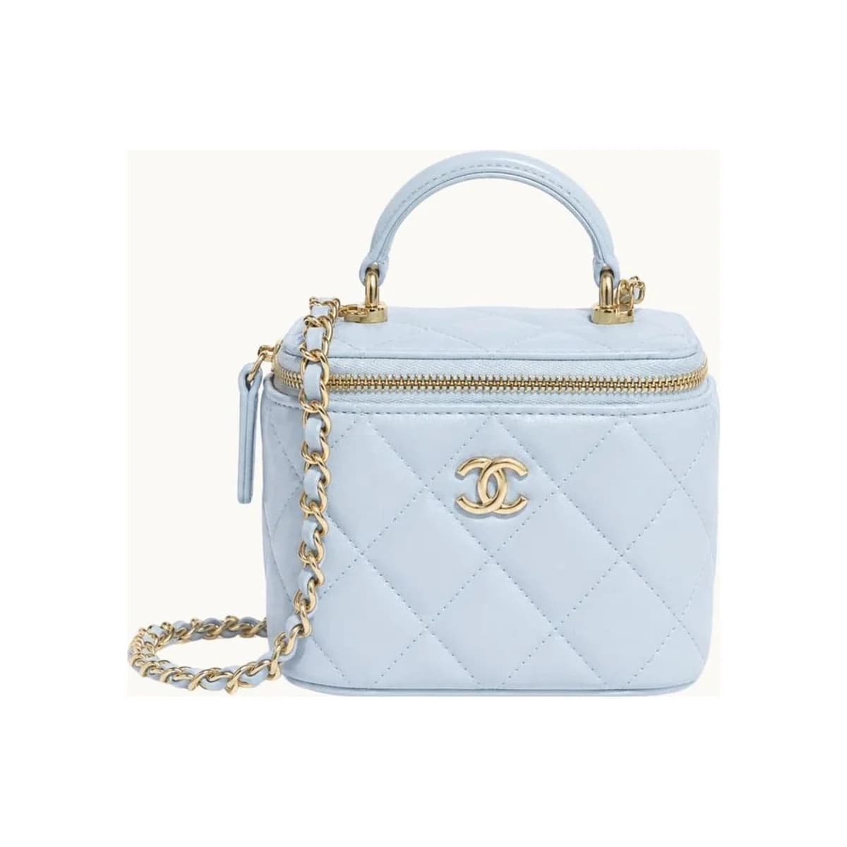 LIGHT BLUE BOX BAG