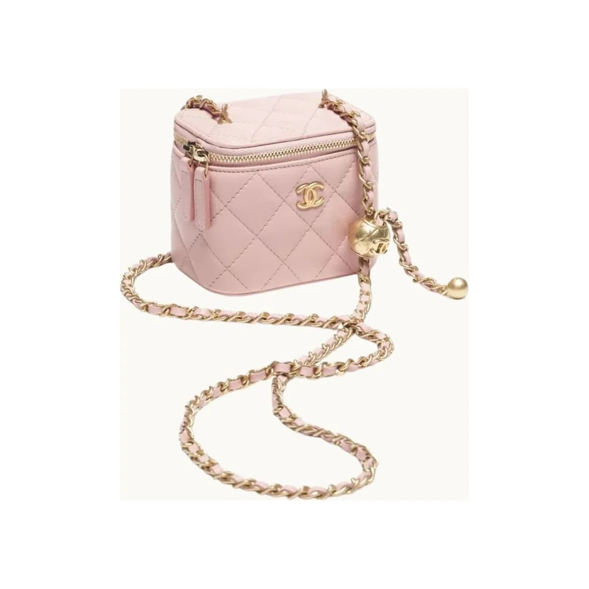 LIGHT PINK BOX BAG