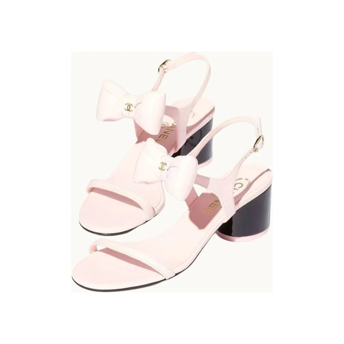 NEL PINK BOW HEELS