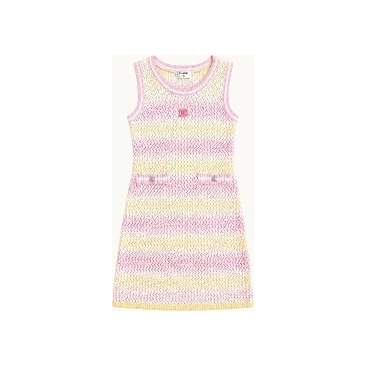 NEL PINK YELLOW DRESS