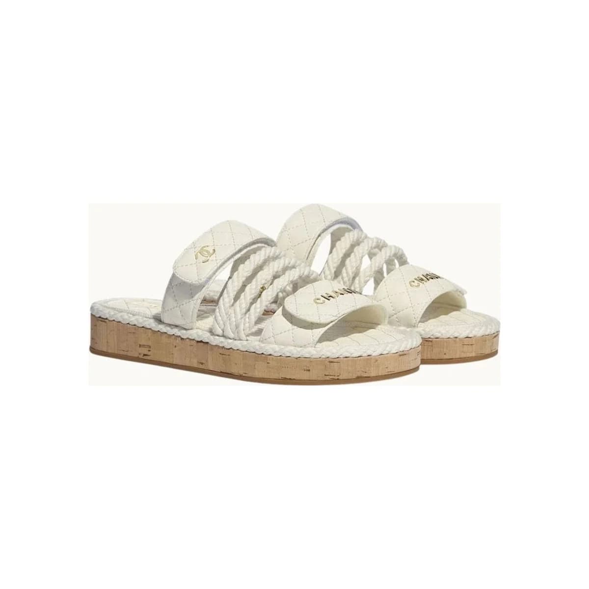 NEL WHITE BAE SANDALS