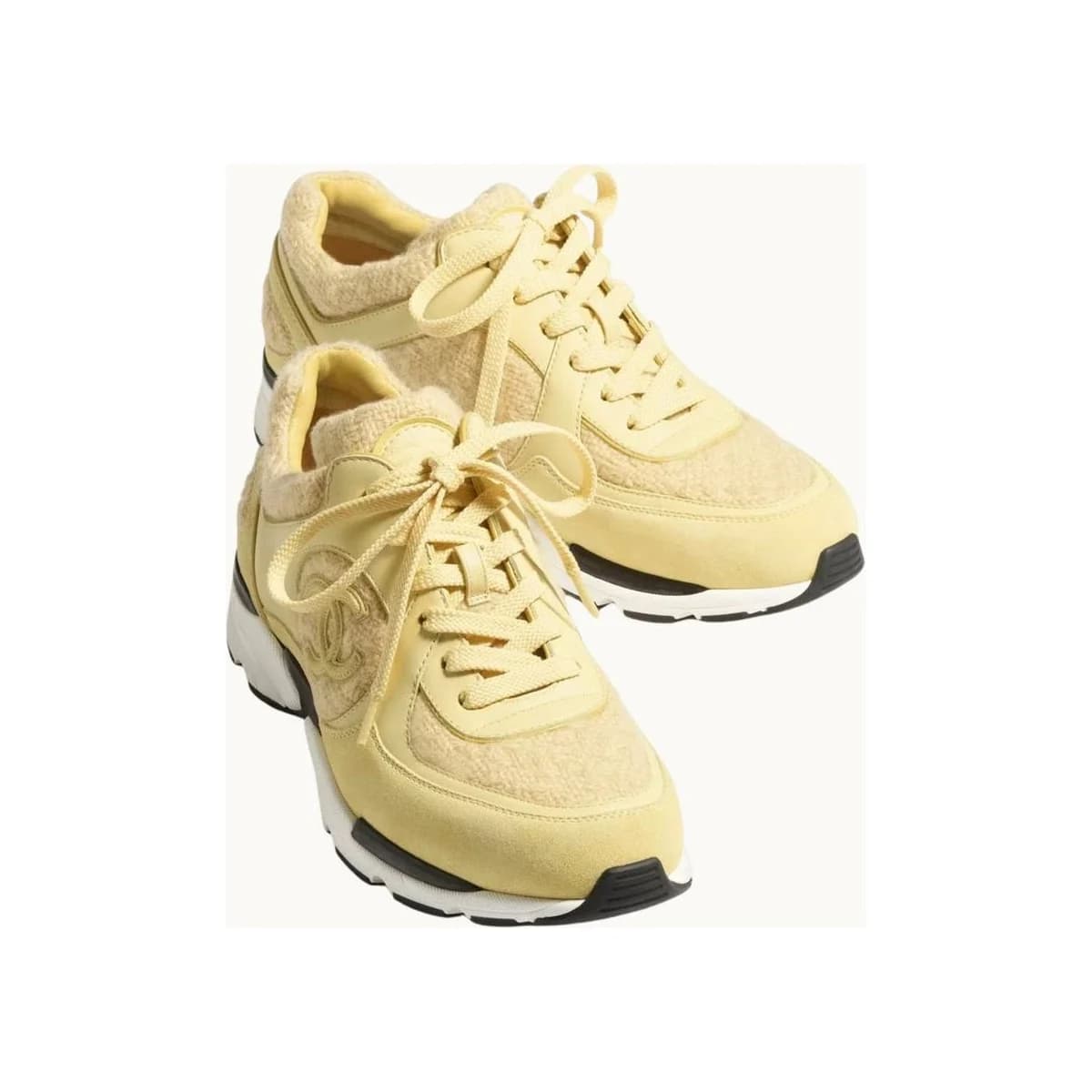 NELA BUTTER YELLOW SNEAKERS
