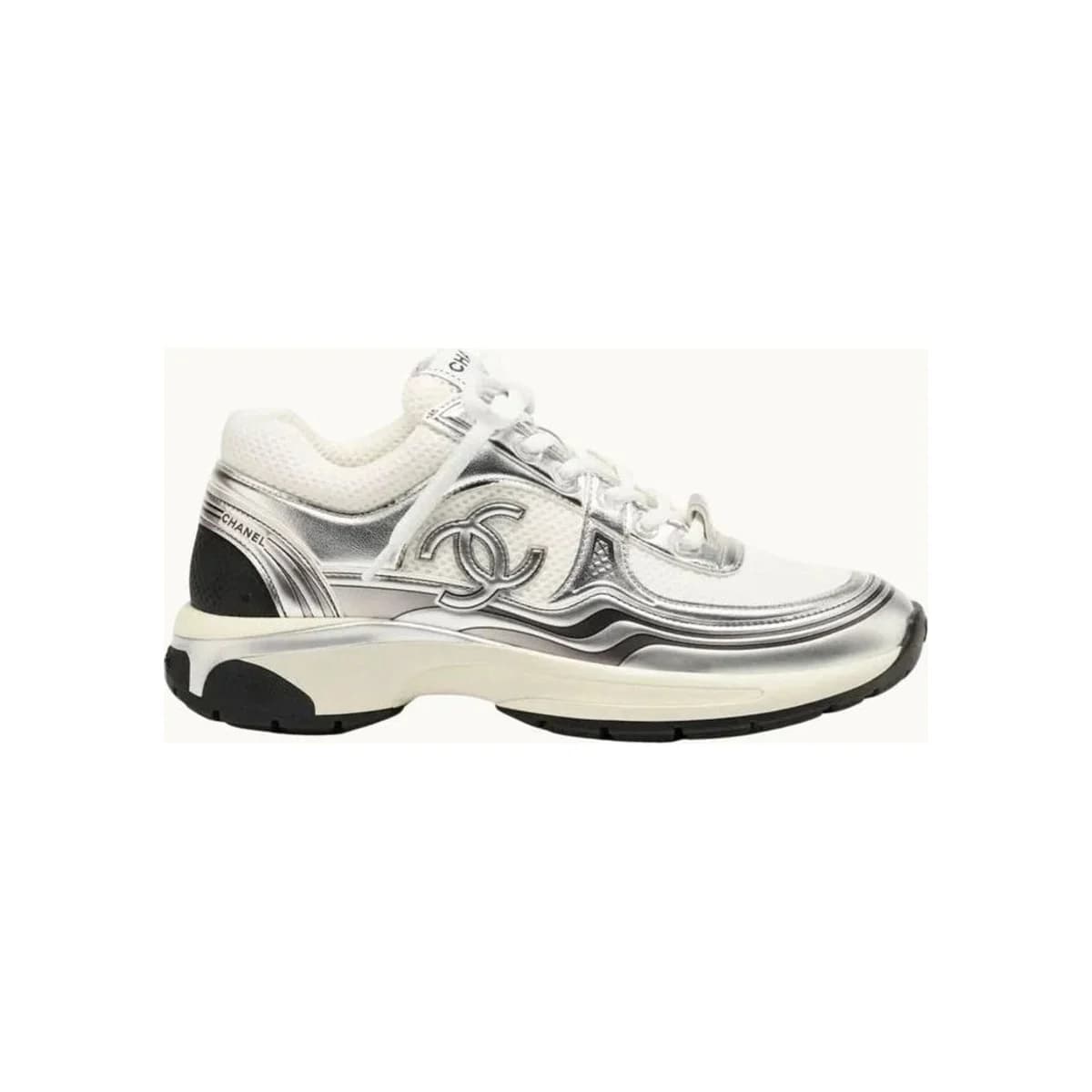 NELA SILVER SNEAKERS