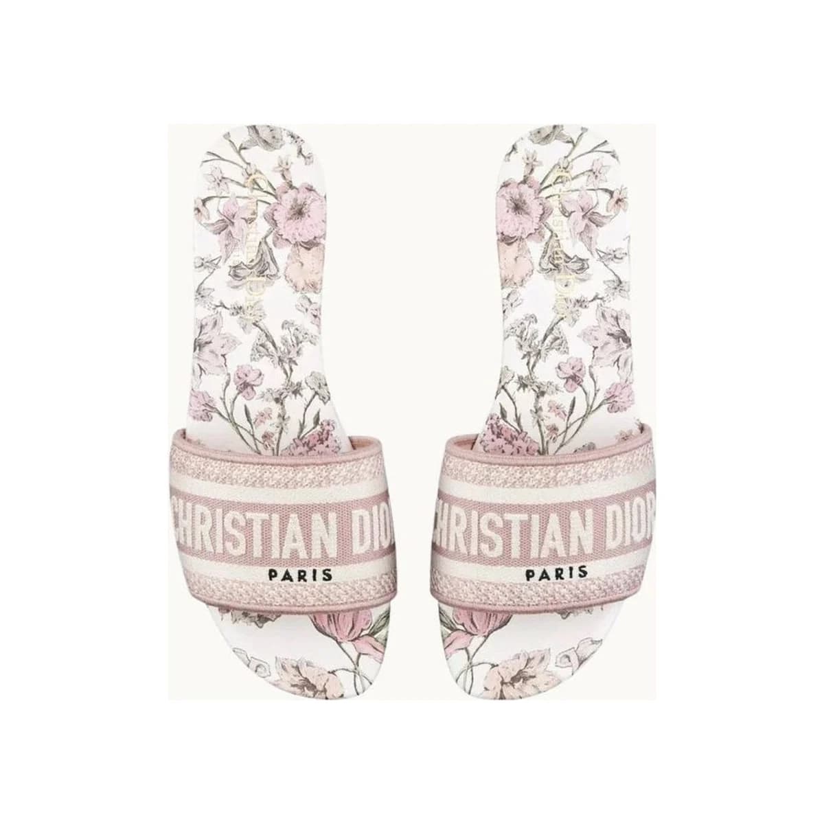 PARISE PINK FLOWERS SANDALES