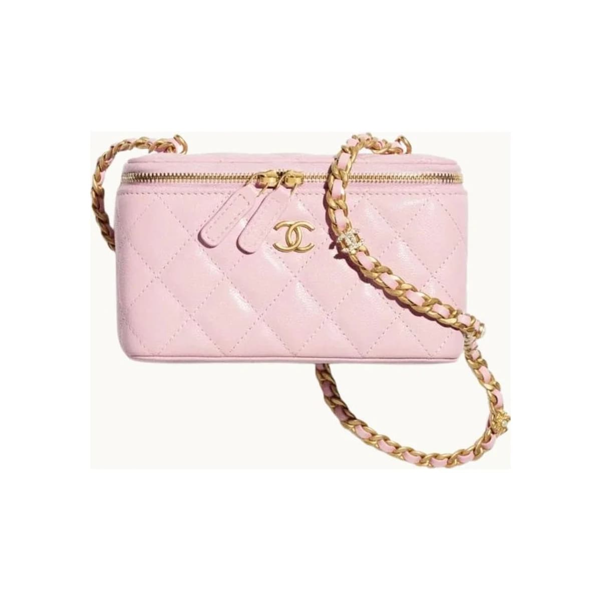 PINK WIDE BOX BAG