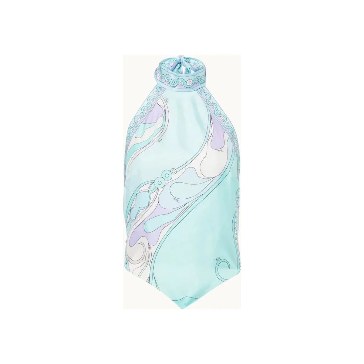 PUC CLARA TURQUOISE TOP