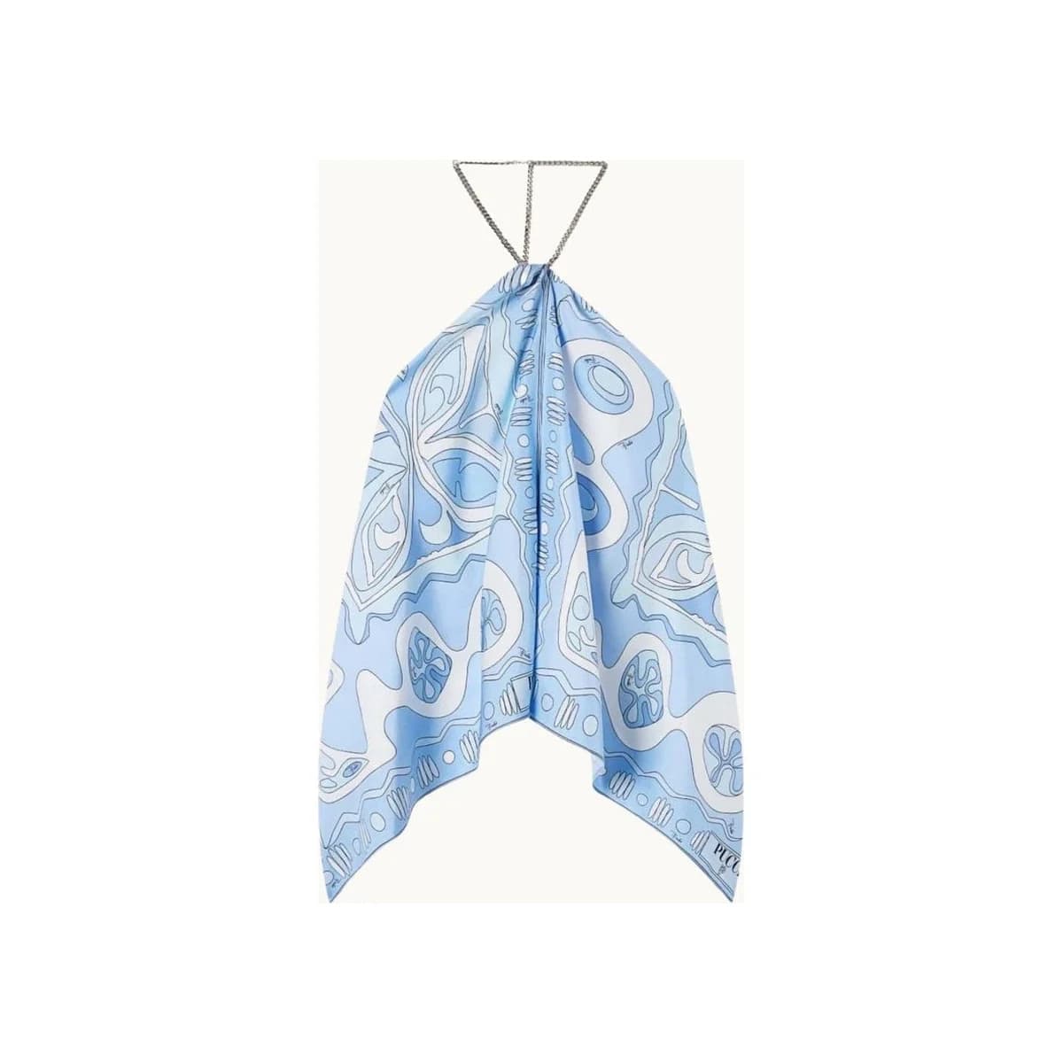 PUC SAIMY SKY BLUE TOP
