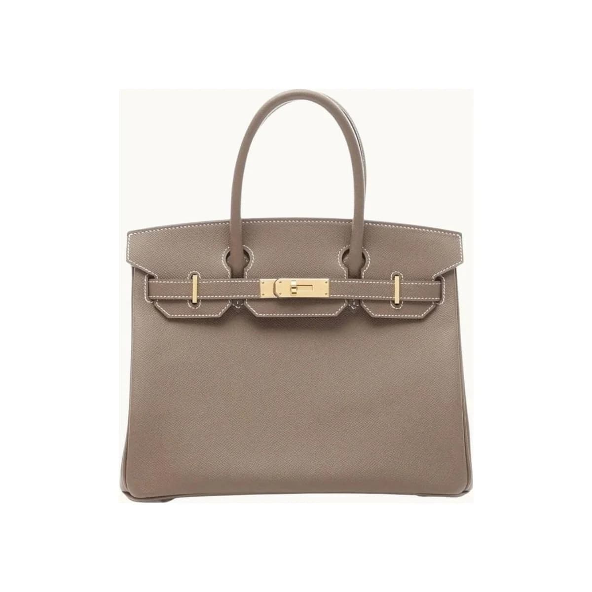 TOP HANDLE BAG 25 TAUPE