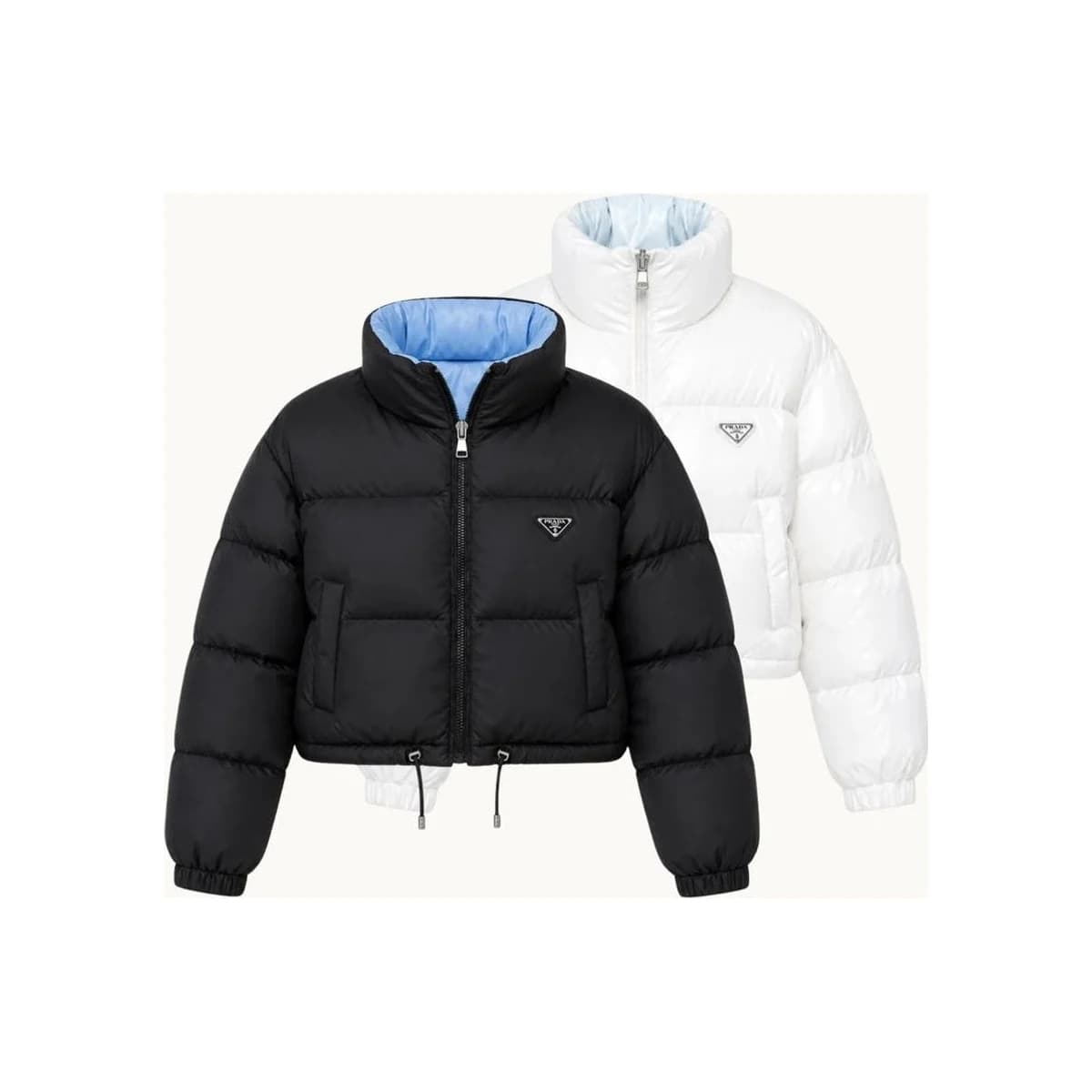 TRIANGLE BLUE INSIDE JACKET