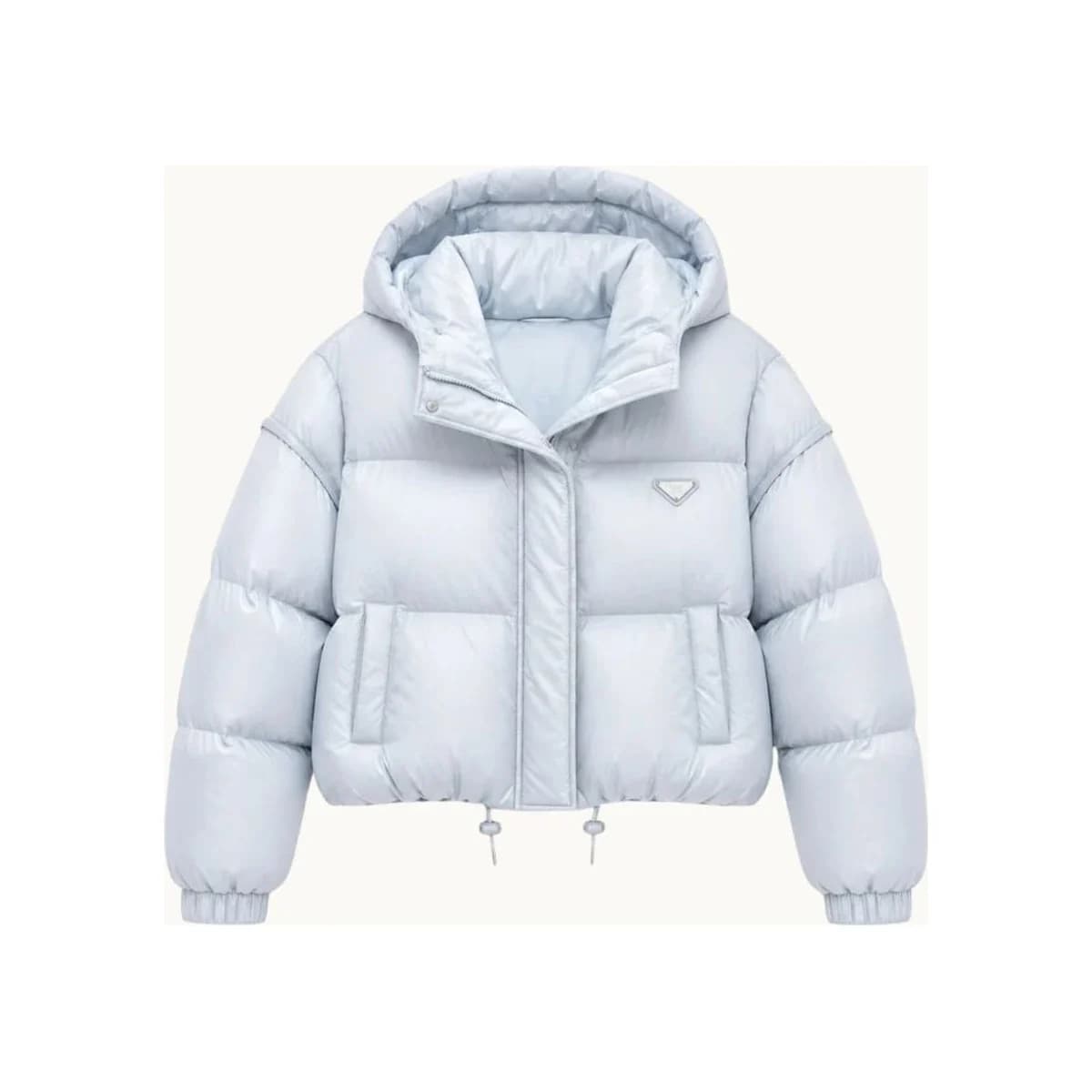 TRIANGLE LIGHT BLUE COAT